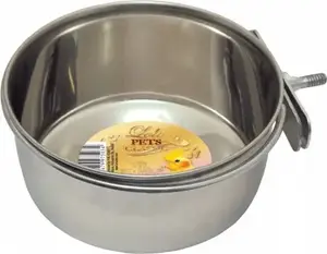 Кормушка для птиц Panama Pet PP-51502, 0,28 л с зажимным держателем