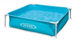 Framed above-ground pool Intex 57173 Square 342 L — 1220×300×1220 mm, Blue