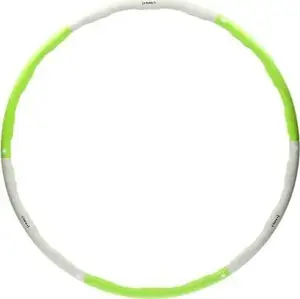 Hula hoop HMS HHP003 — fitness hoop 100 cm, green/grey