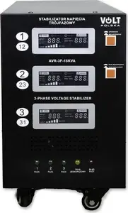 Three-phase Automatic Voltage Regulator Volt AVR PRO 15000 3% SERVO 3-F by Volt
