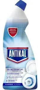 Tualetes attaukotājs-gēls Perełka Antikal 750 ml — tualetes tīrītājs, kalkakmens noņemšanai
