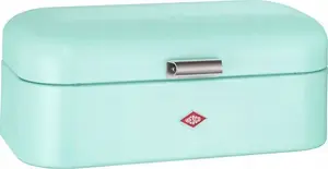 Bread box Wesco Grandy 420 mm, mint green, model 8036149