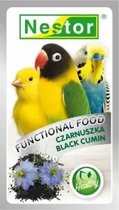 Putnu barība Nestor Čarnuška (melnais kumīns) 20 g — Nestor FFP-CZAR