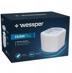 Осушитель воздуха Wessper Humifill WES101-BK — компактный поглотитель влаги, сменный картридж, черный