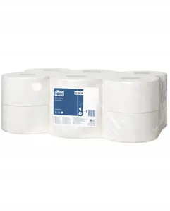 Tork Mini Jumbo T2 туалетная бумага, 2 слоя, 12 рулонов Photo 1