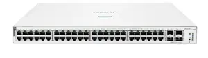 Managed 48-port Gigabit PoE Switch HPE Aruba Instant On 1930 — 48x 10/100/1000, 4 SFP+, 370W, L2/L3/L4, 1U