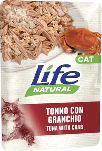 Консервы для кошек Life Pet Care LIFE CAT 70 г — тунец и краб