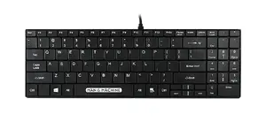 Wired Full‑size Keyboard ManMachine Its Cool US Layout — QWERTY, 99 keys, USB, 1.5 m cable, black