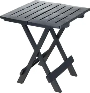 Folding Balcony/Terrace Table KMTP K-042980290 – Gray, Compact Outdoor Table