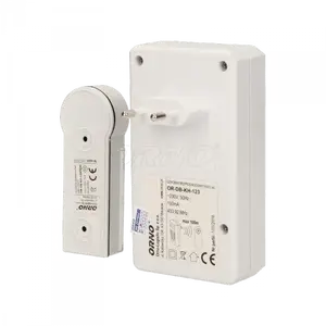 Wireless Doorbell ORNO DISCO DC 230V with Learning System — White