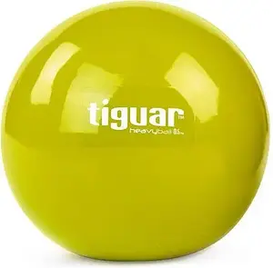 Тренировочный мяч Heavy Ball Tiguar жёлтый р. унив (tiguar52) — Tiguar медицинский мяч
