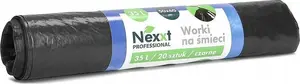 Trash Bags NEXXT 35L LDPE Black, Pack of 20