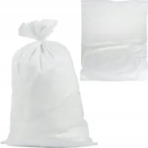 Polypropylene Sack 80×125 cm, Capacity 80 kg, White — No name