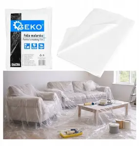 Protective Painter's Film GEKO 4 x 5 m, standard-extra thickness, pack of 40