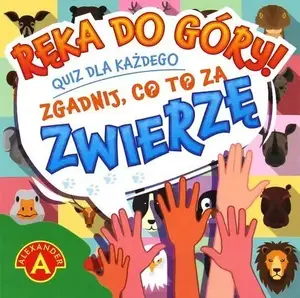 Настольная игра Alexander «Ręka do góry! Zgadnij co to za... Zwierzę» — семейная игра-угадайка, польское издание
