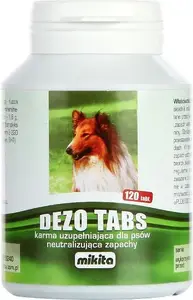 MIKITA DEZO-TABS disinfectant tablets 120 pcs – effervescent sanitation tablets for water and surface disinfection