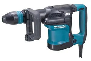 Отбойный молоток Makita HM0871C, 1100 Вт, 8.1 Дж удара, 2650 уд/мин, хвостовик 18 мм, 5.6 кг