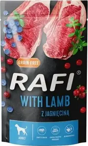Wet dog food RAFI Rafi Saszetka lamb 500 g pouch