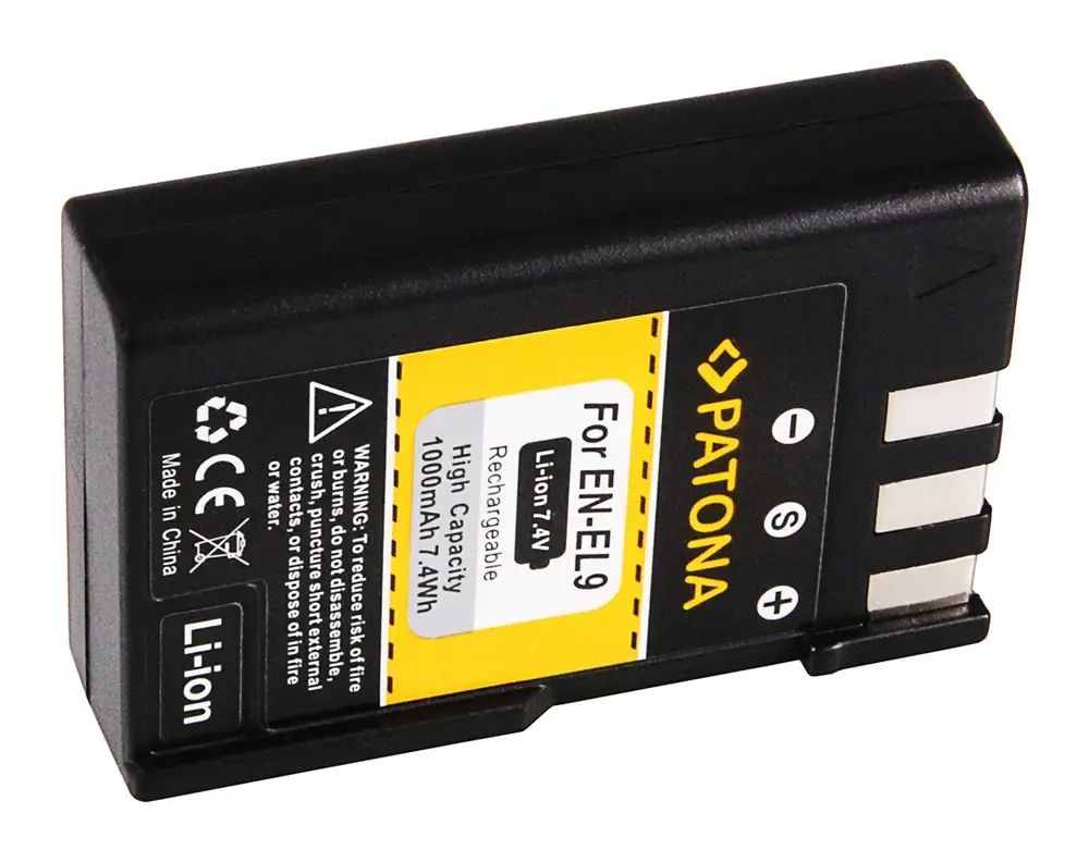 Kameras akumulators PATONA 1040 1000 mAh Photo 3