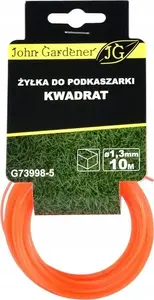 Trimmer Line GEKO G73998-5 square 1.3 mm x 10 m for brushcutters