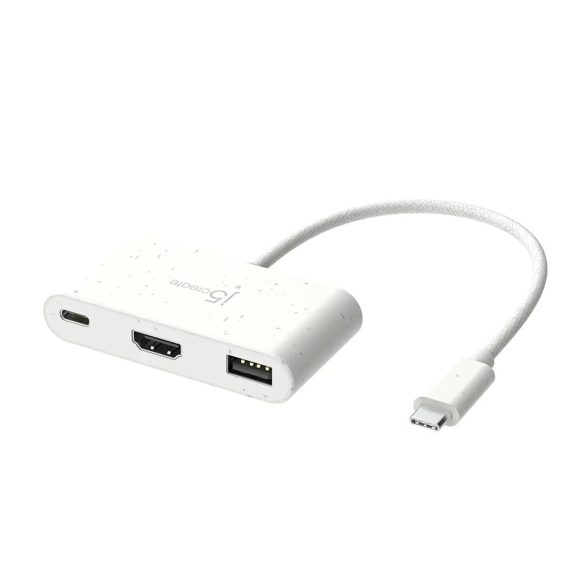 Triton JCA379EW USB-C на HDMI и USB-A адаптер Photo 2