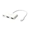 Triton JCA379EW USB-C на HDMI и USB-A адаптер Photo 2