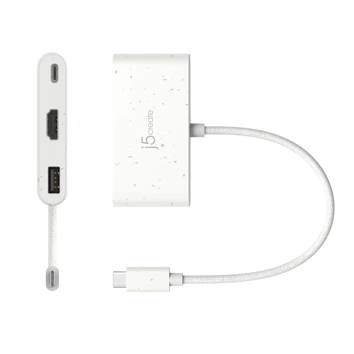 Triton JCA379EW USB-C на HDMI и USB-A адаптер Photo 3