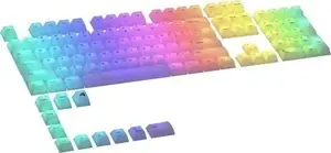 Mechanical Keycap Set Triton Glorious Polychroma RGB — 115 keys, sculpted profile