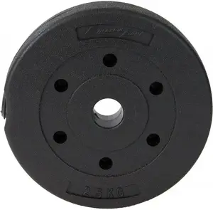 Бетонный диск EB FIT 2,5 кг Ø30 мм черный