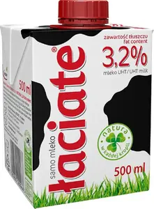 Milk Łaciate 3.2% fat 0.5 L — Łaciate 3.2% 500 ml