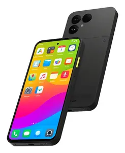 Смартфон Fairphone The (Gen 6) — 6.31" 1116×2484, Snapdragon 7s Gen 3, 8 ГБ RAM, 256 ГБ, 5G, Dual SIM, 4415 мА·ч, IP55, черный