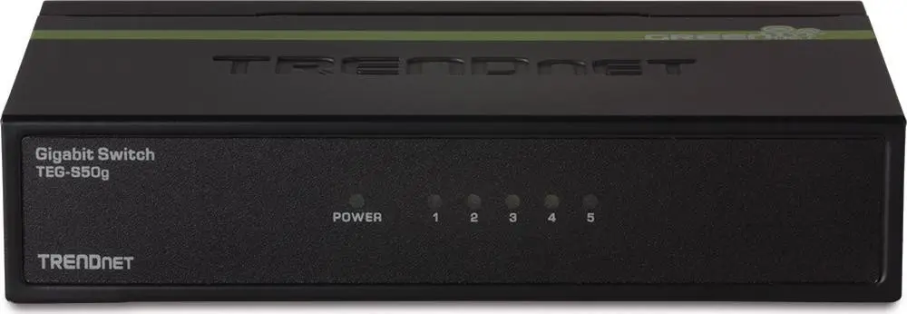 Pārslēdzējs TRENDnet TEG-S50G — nevadāms 5
