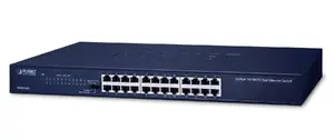 Network switch PLANET FNSW-2401 Unmanaged Fast Ethernet 24x 10/100, 1U, blue
