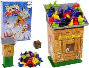 LEAN Sport Gra zręcznościowa — 'Wybuchający kurnik' (family dexterity game)