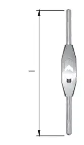 Покретло для плашек FANAR V0-303010-0306 для метчиков M3–M11, 205 мм