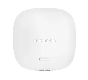 Indoor Wi‑Fi 6 Access Point HP Aruba Instant On AP25 — 4x4, Dual‑Band 2.4/5 GHz, 4800 Mbps, 2.5GbE, PoE