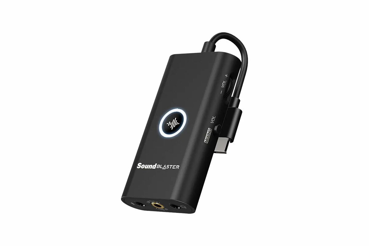 Ārējā USB skaņas karte Creative SOUND