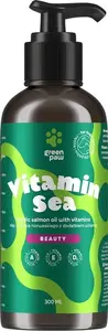 Cosma Cannabis Green Paw Vitamin Sea 300 ml — Norwegian salmon oil with vitamins A, D, E