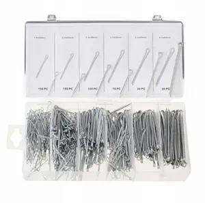 Retaining Pins Silver 555 pcs — Silver brand, model 10549, assorted sizes