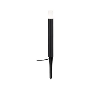Outdoor pedestal/post light Paulmann Plug & Shine LED 3.6 W, 24 V, metal housing, 45×45×400 mm, black