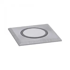 Outdoor floor lighting Paulmann 94364, gold, LED non-changeable bulb, 230V, 50×50×82 mm