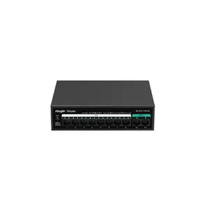 Unmanaged L2 Fast Ethernet PoE Switch Reyee RG-ES110FG-P — 10x 10/100 RJ-45, 5.6 Gbps, 8000 MAC