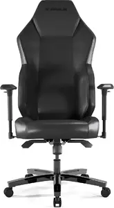 Spēļu krēsls Quersus VAOS.3.3 Black Accent — ergonomisks ar regulējamu augstumu un roku balstiem