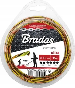 Griešanas līnija Cellfast Ultra L3 Twist 1,6 mm x 15 m — trimmera diega ruļlis