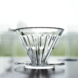 Stikla pour-over kafijas komplekts Timemore Crystal Eye Brewer Set 02 caurspīdīgs