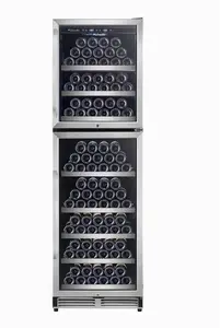 Wine cooler La Sommeliere MT166DP — freestanding or built-in wine refrigerator, model MT166DP