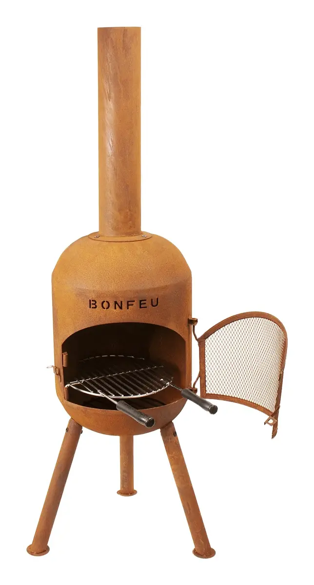 Rojaplast BonFeu BonSolo freestanding outdoor fireplace Photo 2