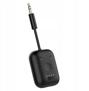 Bezvadu audio raidītājs MEE audio Connect Air priekš AirPods un Bluetooth austiņām/skaļruņiem, melns