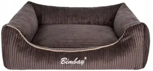 Чехол для дивана Bimbay Sztruks + Sznur №3 коричневый 100x80 см