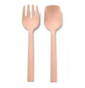 Service cutlery set Slowmoose BP-PS3-335 — pink — table flatware set for hospitality